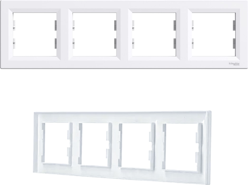 Asfora Beyaz Dörtlü Çerçeve EPH5800421