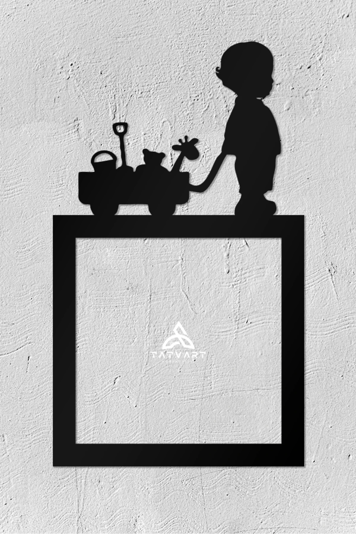 Erkek Çocuk Odası Ahşap Priz Çerçevesi, Dekoratif Priz ve Anahtar Çerçevesi