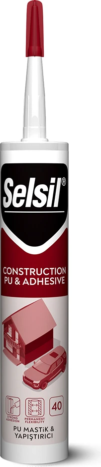 Pu Mastik Yapıştırıcı Kırmızı 280ml