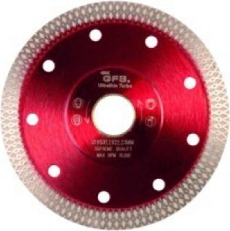 Hassas Kesim Çapraz Diş Ince Turbo Elmas Seramik-Fayans 115 mm -2394