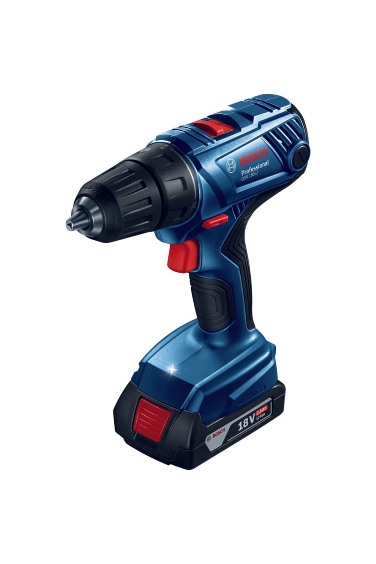 BOSCH Professional Gsr 180-lı + Gws 180-lı Akülü Taşlama Makinesi 2 X 2,0 Ah Akü Ve 1 X Şarj Cihazı