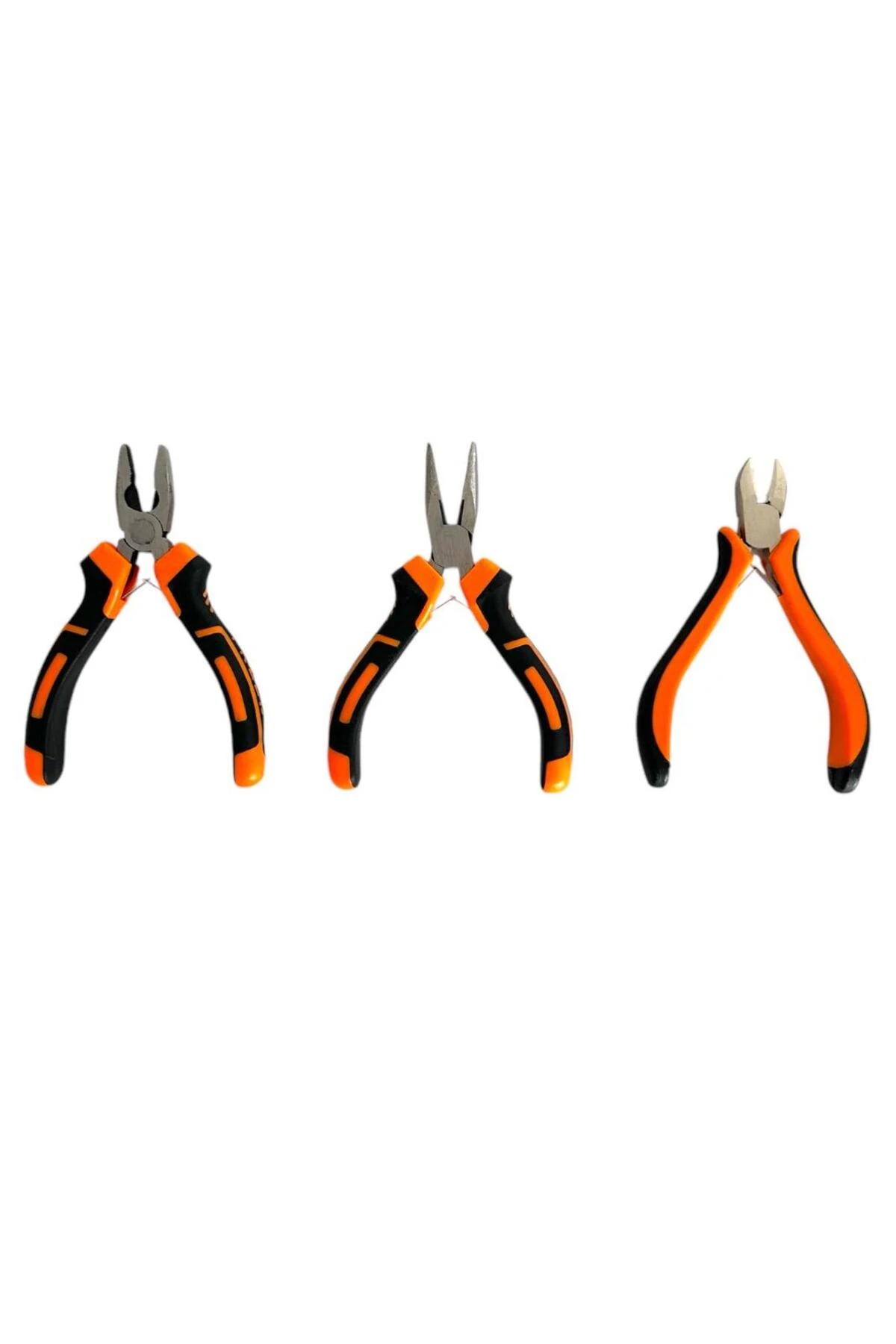 3 Parça Mini Pense Seti Pense Yan Keski Karga Burnu