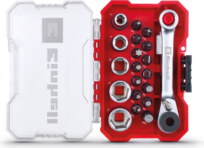 EİNHELL Xs-Case Bitkassette 21TLG Ls, 21 Parça Uç Seti