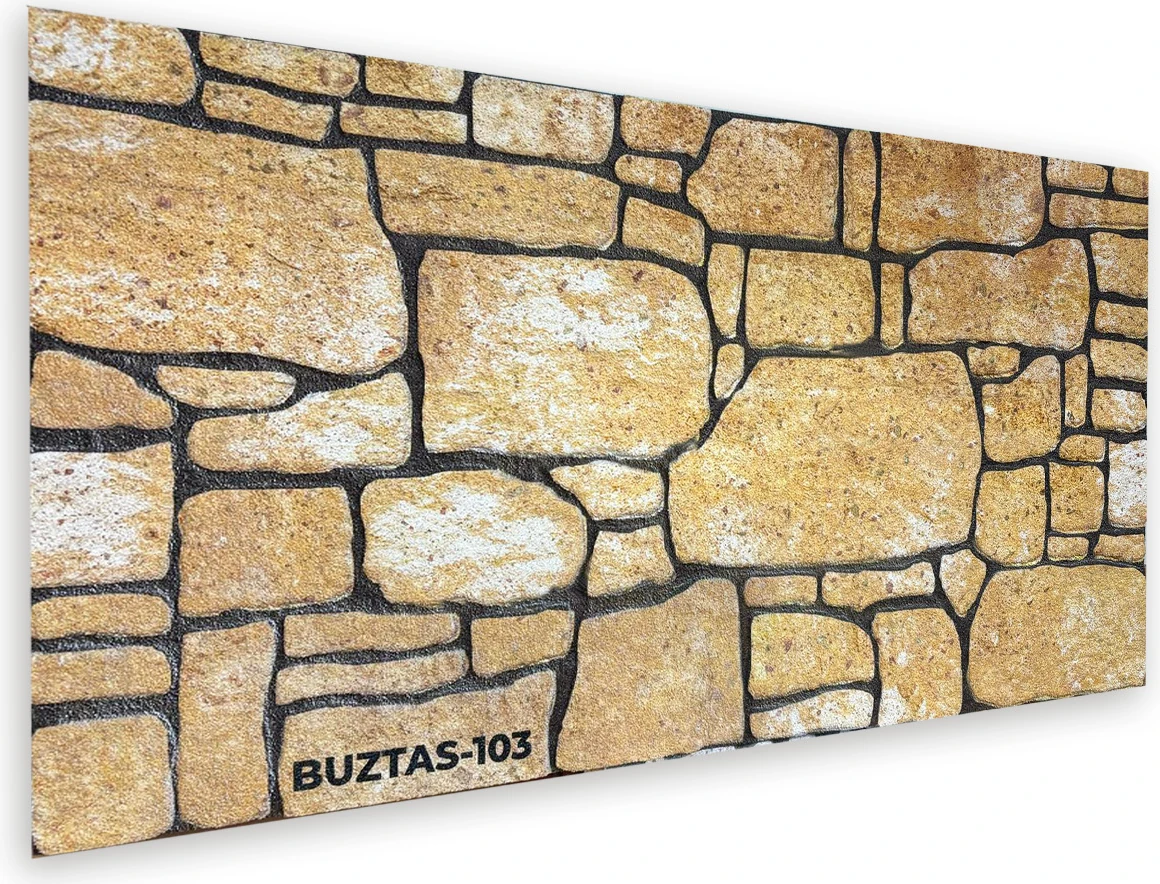 Buztaş Görünümlü Strafor Duvar Paneli (10'lu Paket)