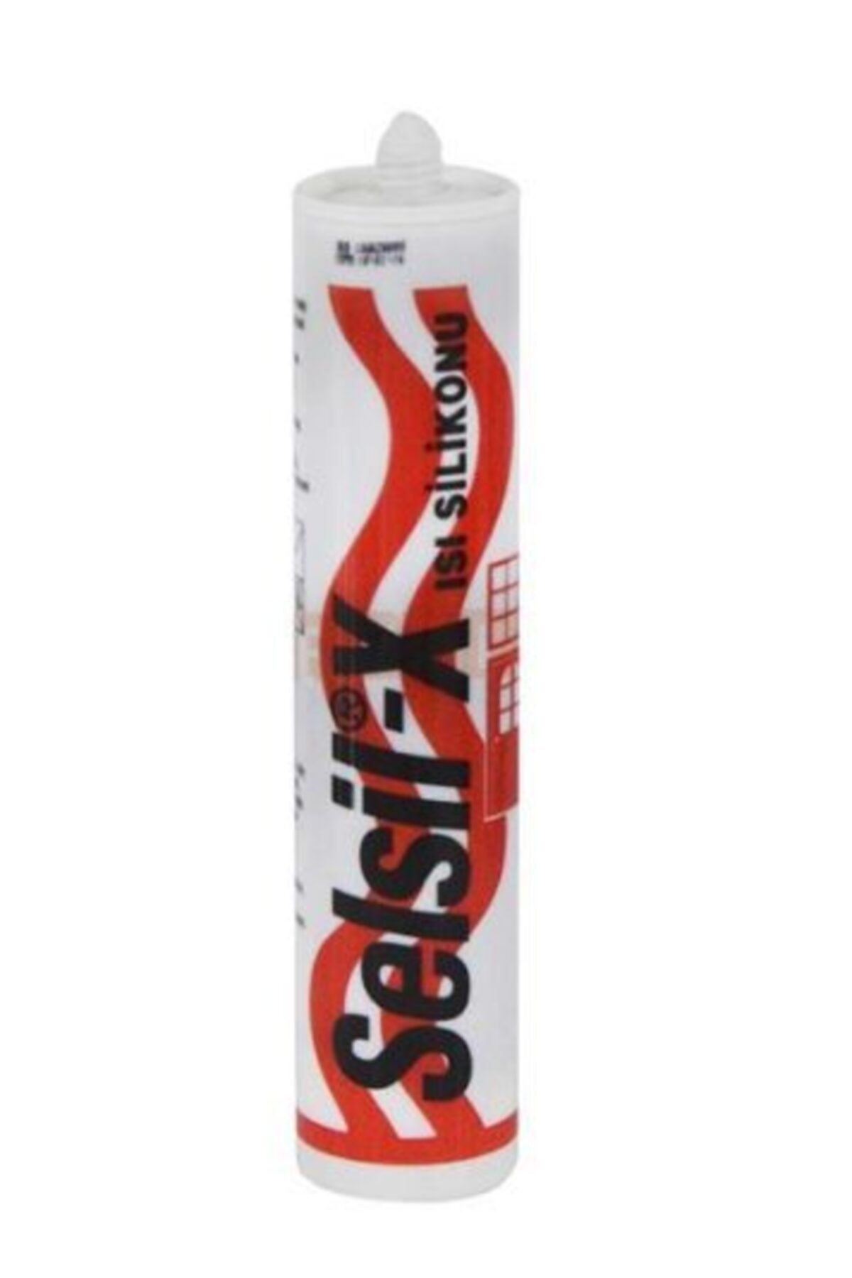 X Kırmızı Silikon Kartuş - Yüksek Isı Silikonu 280 gr