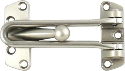 Çelik Kapı Emniyet Kelepçesi Saten Titanyum Kaliteli