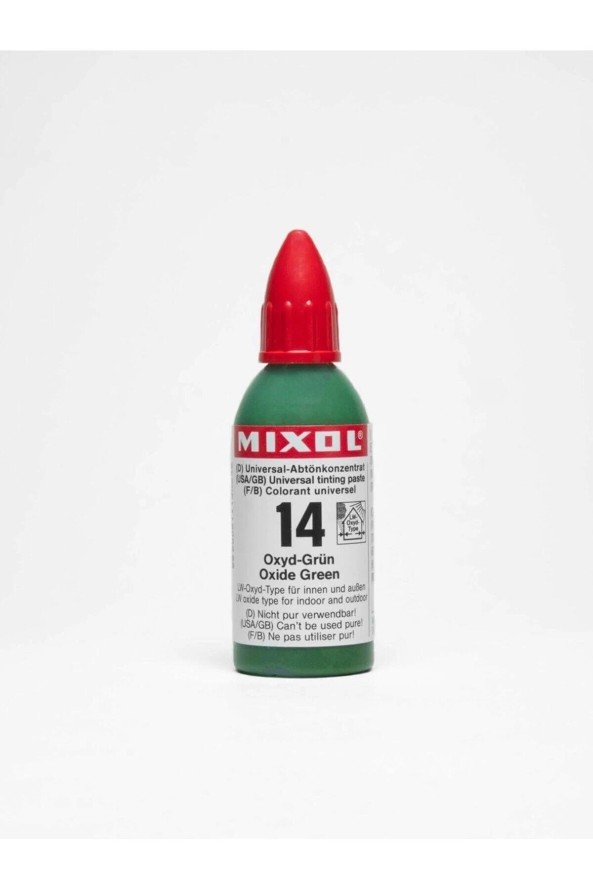 Mixol Renk Tüpü Oksit Yeşil No:14 20 ml