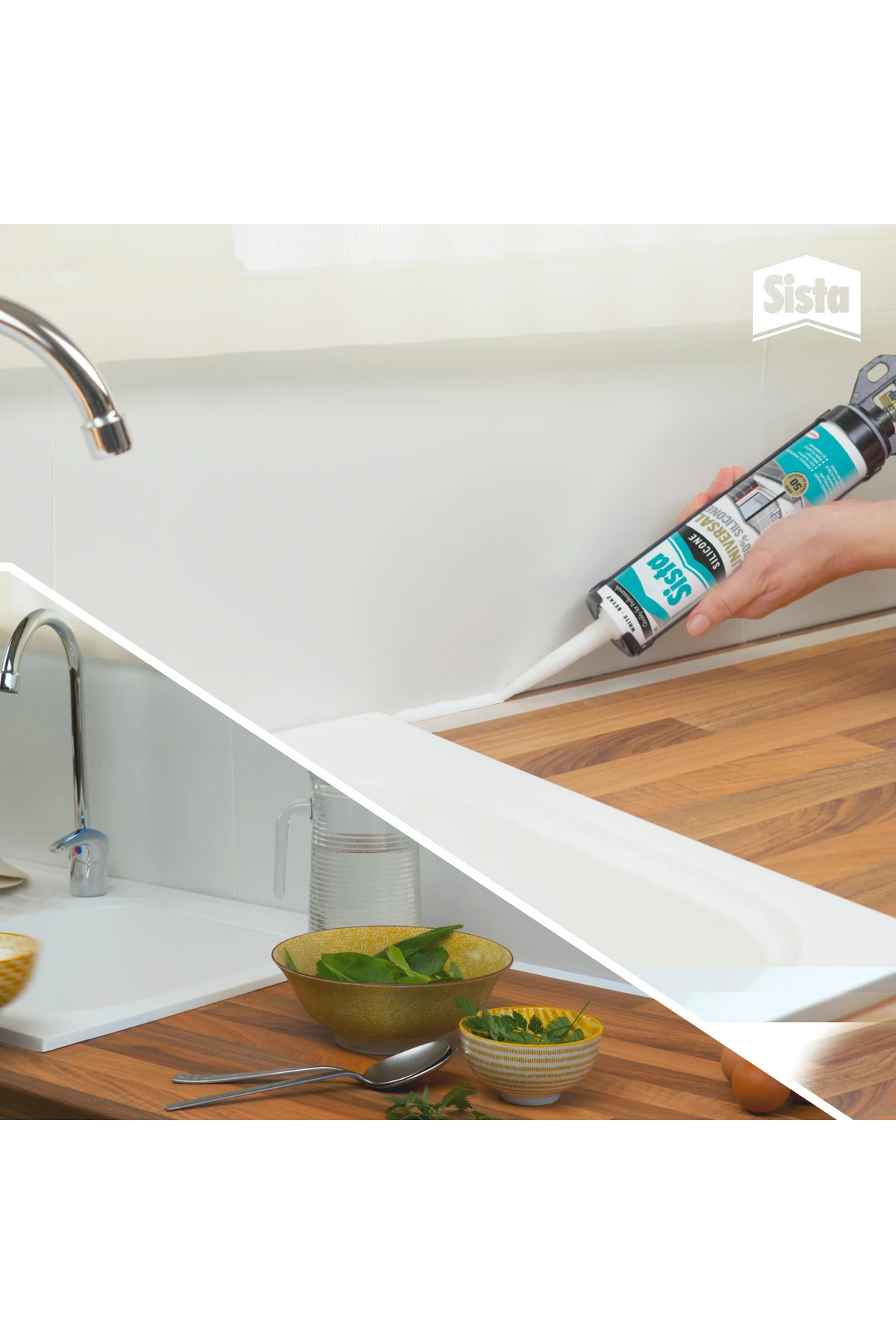 Sista Universal Silikon Beyaz, 280ml