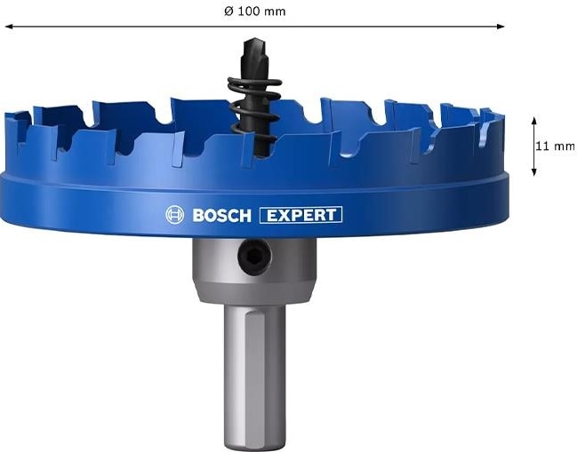 Expert 100 mm Elmaslı Inox Panç Adaptörlü 2608901449