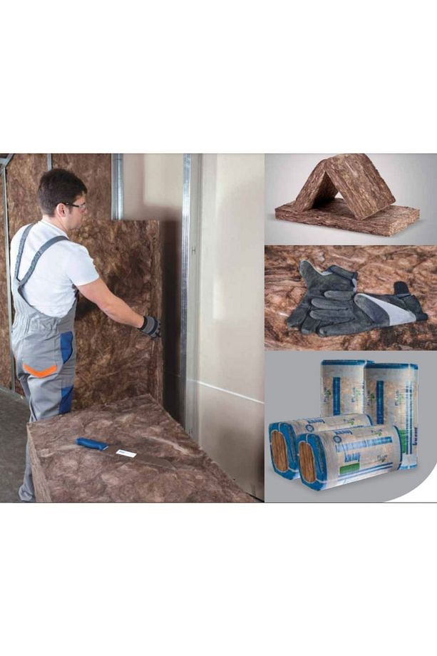 Mineral Plus Ipb039 Mineral Yün Ara Bölme Yalıtım Levhası 5 Cm - 14,4 M2/paket