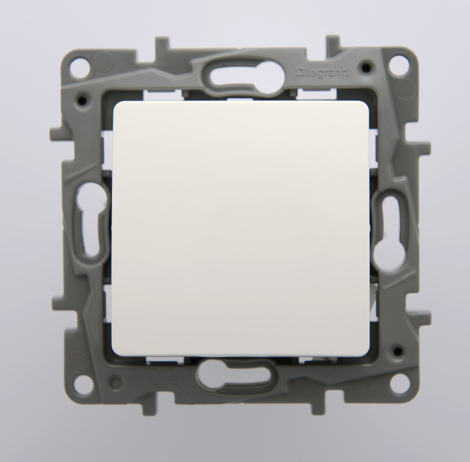 Salbei Serisi Beyaz Anahtar 10A Çerçevesiz