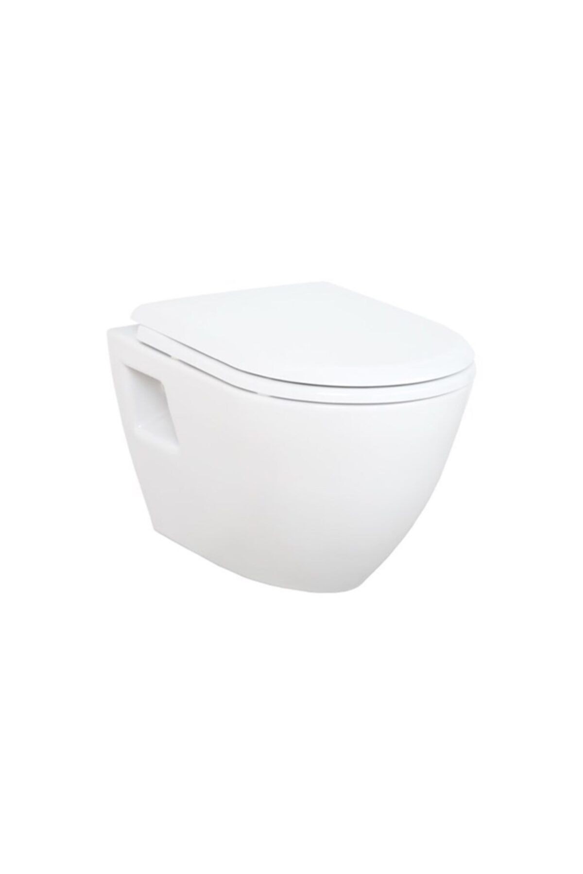 TP325 Terra Beyaz Asma Klozet  Duck Yavaş Kapanır Kapak