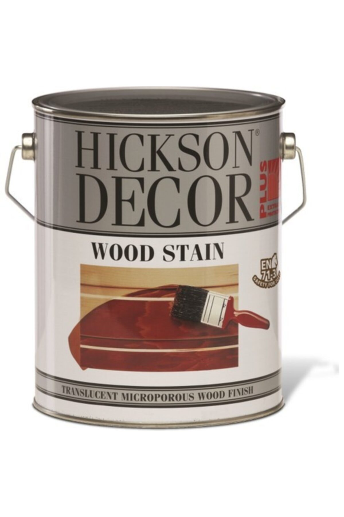 Hickson Dekor Arge Plus Wood Stain Sovent Bazlı Ahşap Boyası Burma 15 Lt