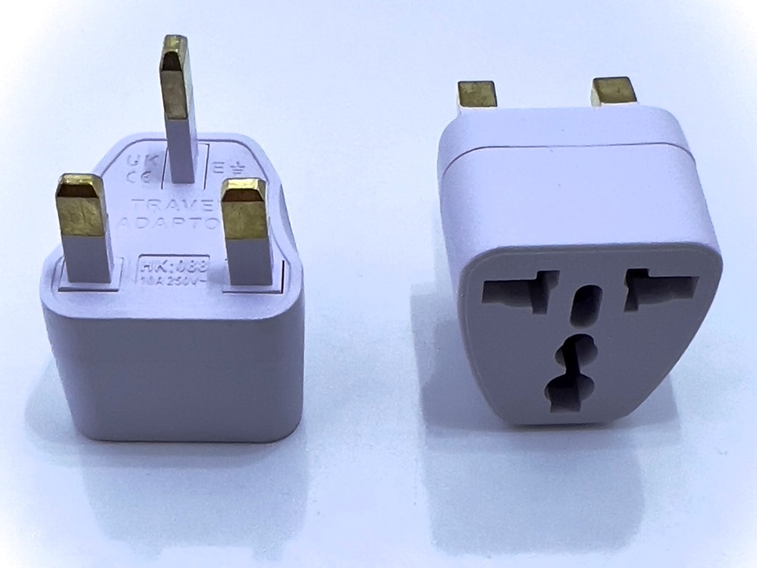 Seyahat Fişi Adaptörü Tip G Plug Adapter Üniversal 3 Pinli Fiş 10A