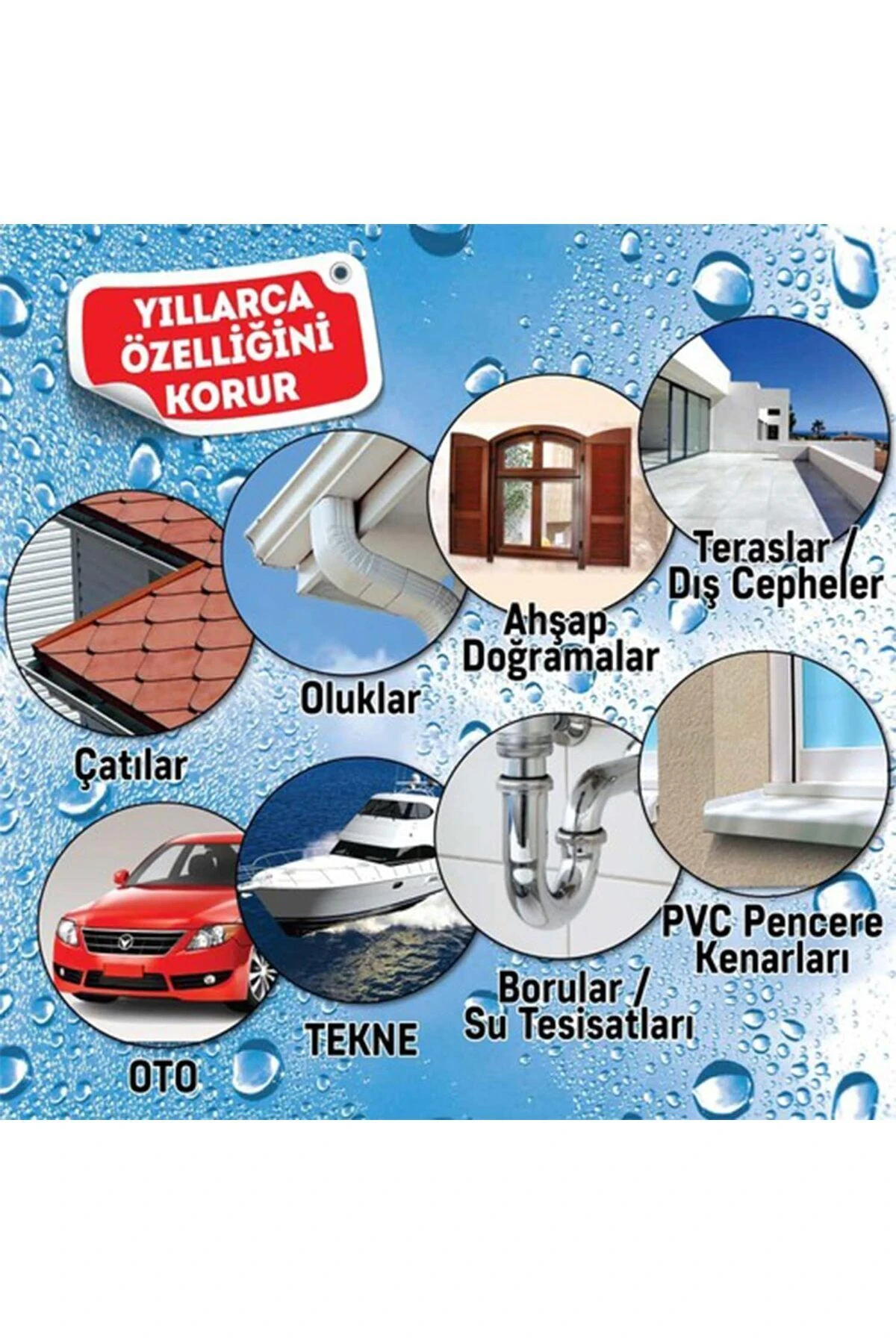 Leak Fix Liquid Su Geçirmez Sızdırmazlık Sızıntı Önleyici Sıvı Kauçuk Kaplama Izolasyon Şeffaf 700Gr