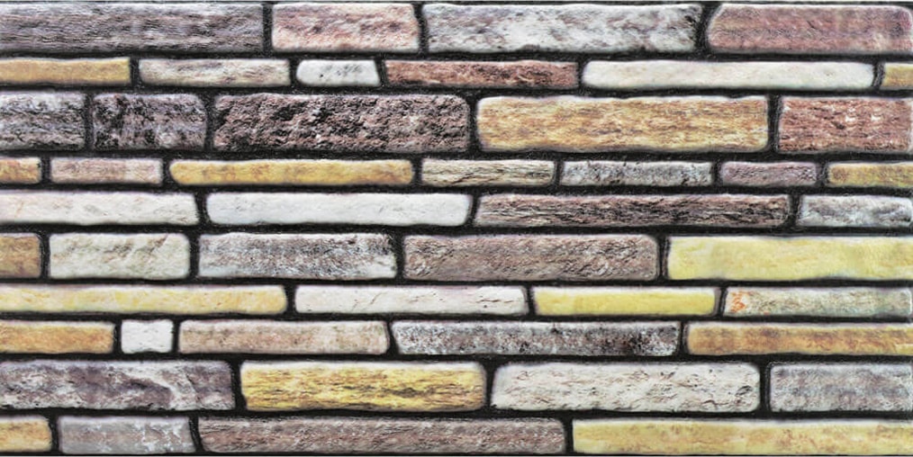 5 Adet (2,5m2) x Kesme Taş Desenli 3 Boyutlu Renkli Strafor Köpük Duvar Kaplama Paneli (KS-404)