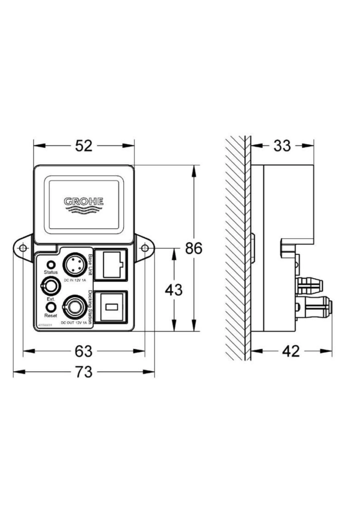 Rainshower F-digital Deluxe Bluetooth Unitesi Bt-01a Apple Ve Android Cihazlar Için - 36371000
