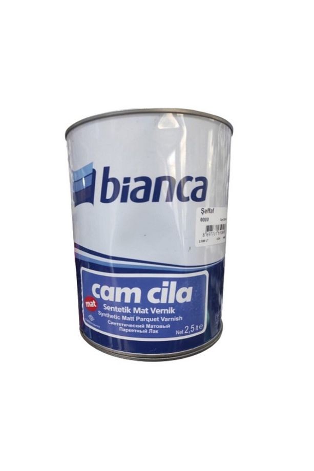 Cam Cila Sentetik Parlak Parke Verniği Mat 2.5 Lt