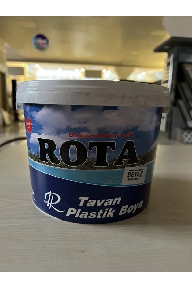 Tavan Boyası Tüm Yüzeylerde Etkili - Küf Ve Nem Önleyici 3,5 Kg