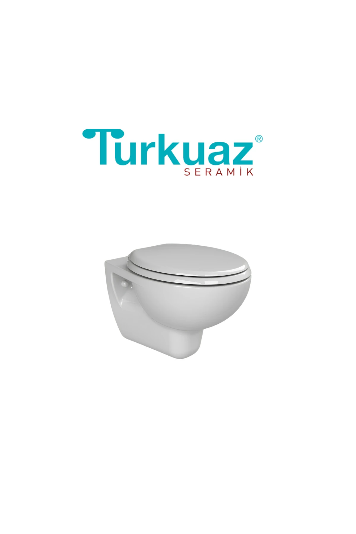 Lila Kanallı Asma Klozet ,Lila Yavaş Kapanan Kapak