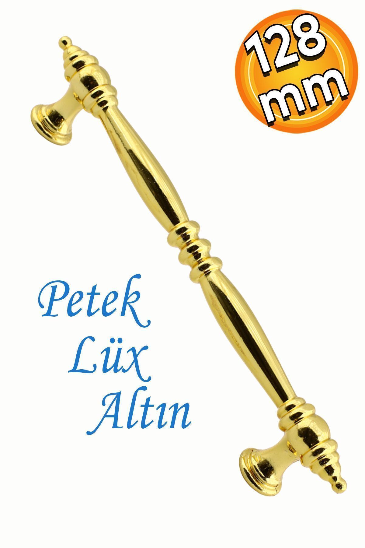 BADEM10 Petek Lüx Altın Mobilya Mutfak Çekmece Dolabı Dolap Kulpu Kulbu Düz Metal Kulp Kulpu 128 Mm Kulpları