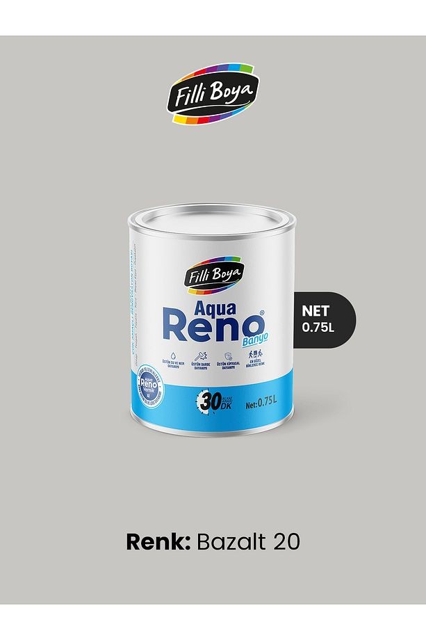 Aqua Reno Banyo 0.75 Lt Bazalt 20