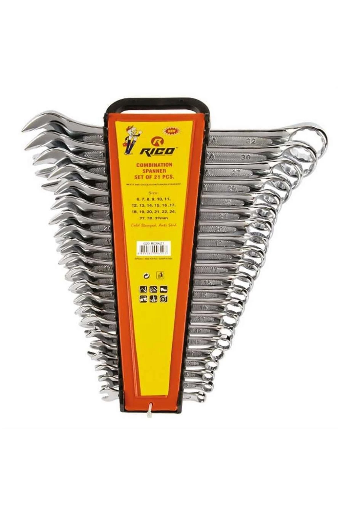 Kombine Anahtar Seti Takımı 21 Parça 020-rc9621