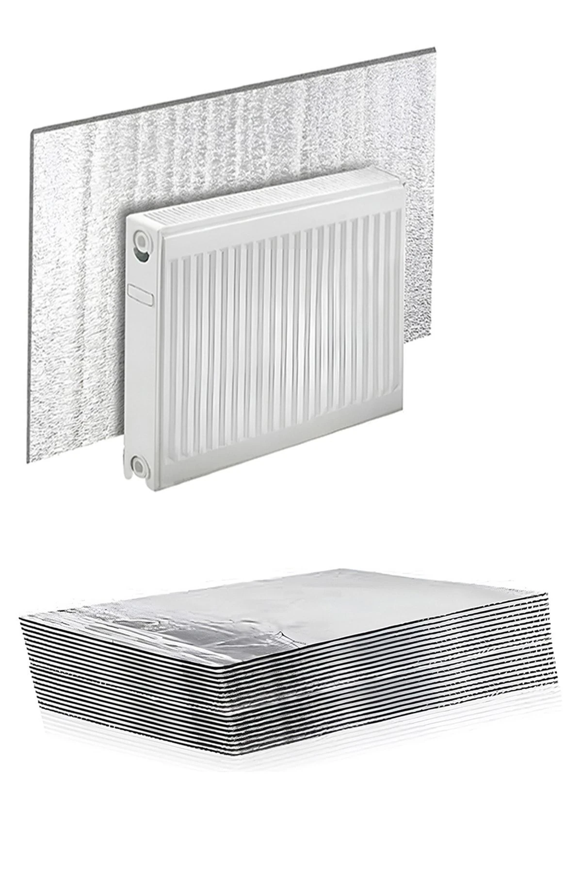 Ikili Petek, Radyatör Arkası Isı Yalıtımı Elektrik Doğalgaz Tasarrufu Kalörifer Izolasyonu Levhası