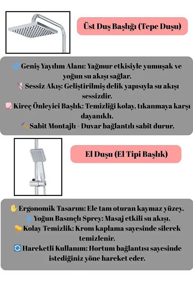 Stella Robot Duş Takımı – Modern Tasarım, Maksimum Konfor!