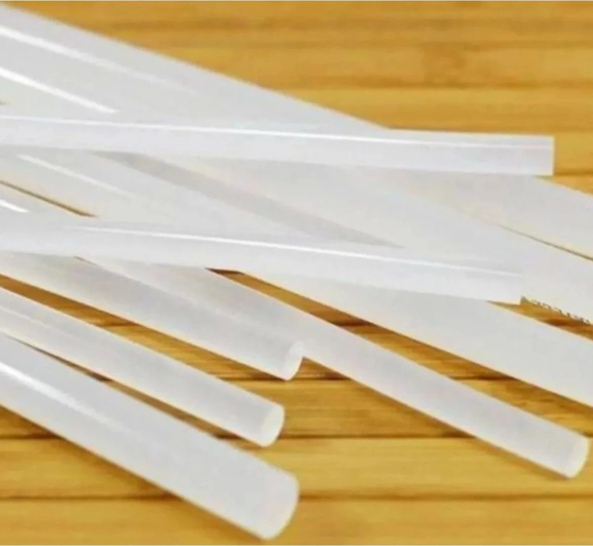 50 Adet Kalın Silikon Sıcak Mum Silikon Çubuk T