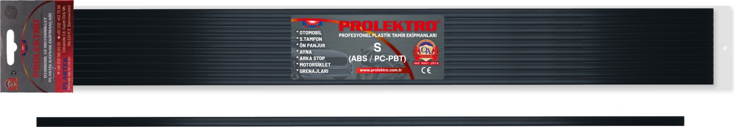 S İnce (Abs) - Plastik Elektrot- Kaynak Çubuğu - Kaynak Teli