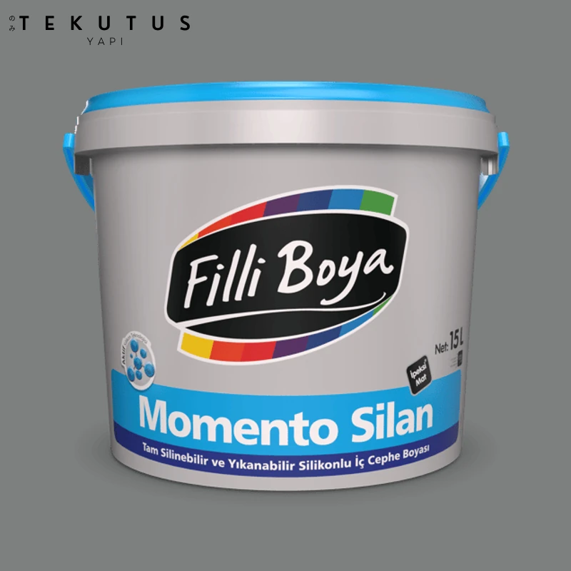Momento Silan Silikonlu Iç Cephe Boyası 15 L 3020 / Cİ-3020 Çekici