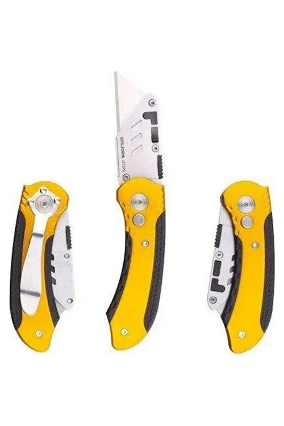 Cetaform J47spq Katlanır Maket Bıçağı Trapeztipi Yedekli - Cetafrm Maket Bıçağı