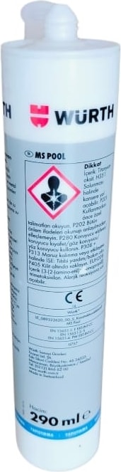 Würth Ms Pool Ms Polimer Yapıştırıcı 290 ml – Su Altında Kullanıma Uygun
