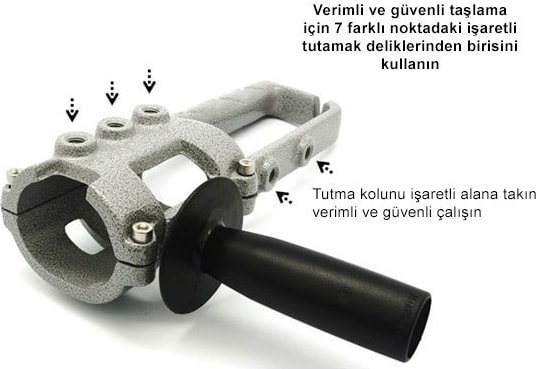 Mp21-9 Grinder Holder Avuş Taş Motoru Tutucu