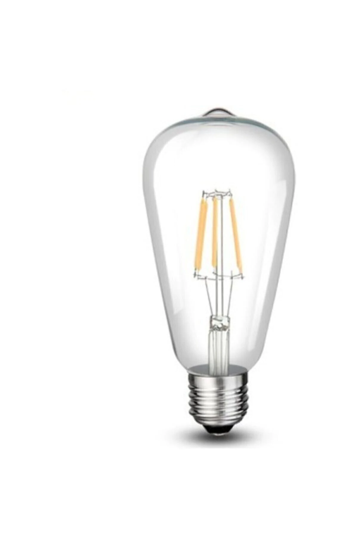 6 Adet 8 W Uzun Flament Rustik Led Ampul 1080 Lümen (gün Işığı) Ct-4353