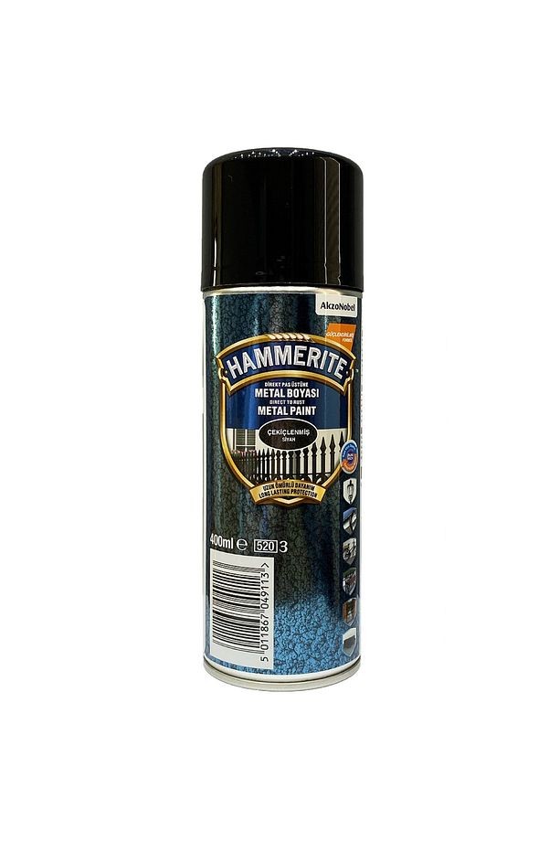 Hammerite Direkt Pas Üstü Çekiçlenmiş Sprey Metal Boyası