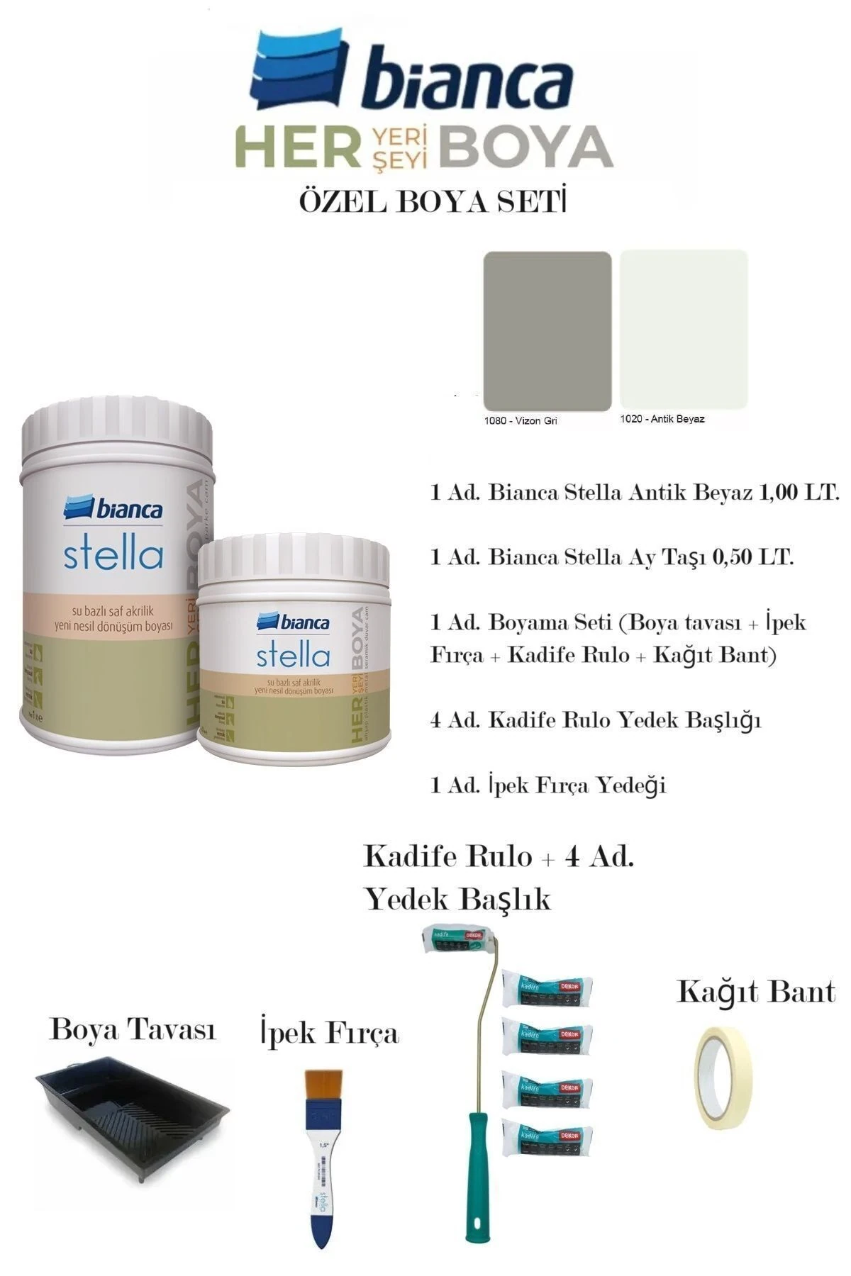 Stella Boya Özel Boyama Seti