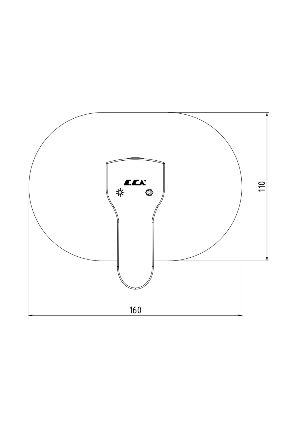 Star Ankastre Duş Bataryası Sıva Üstü 102167109-E