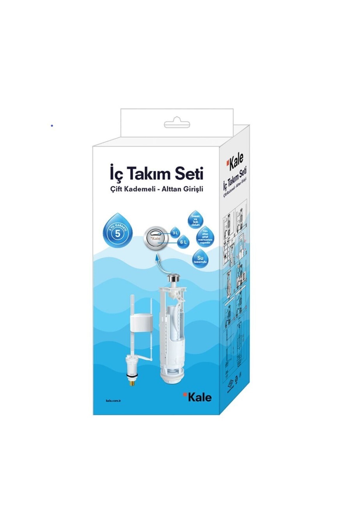 Iç Takım 3/6 lt Çift Kademeli Kutulu 410200700044