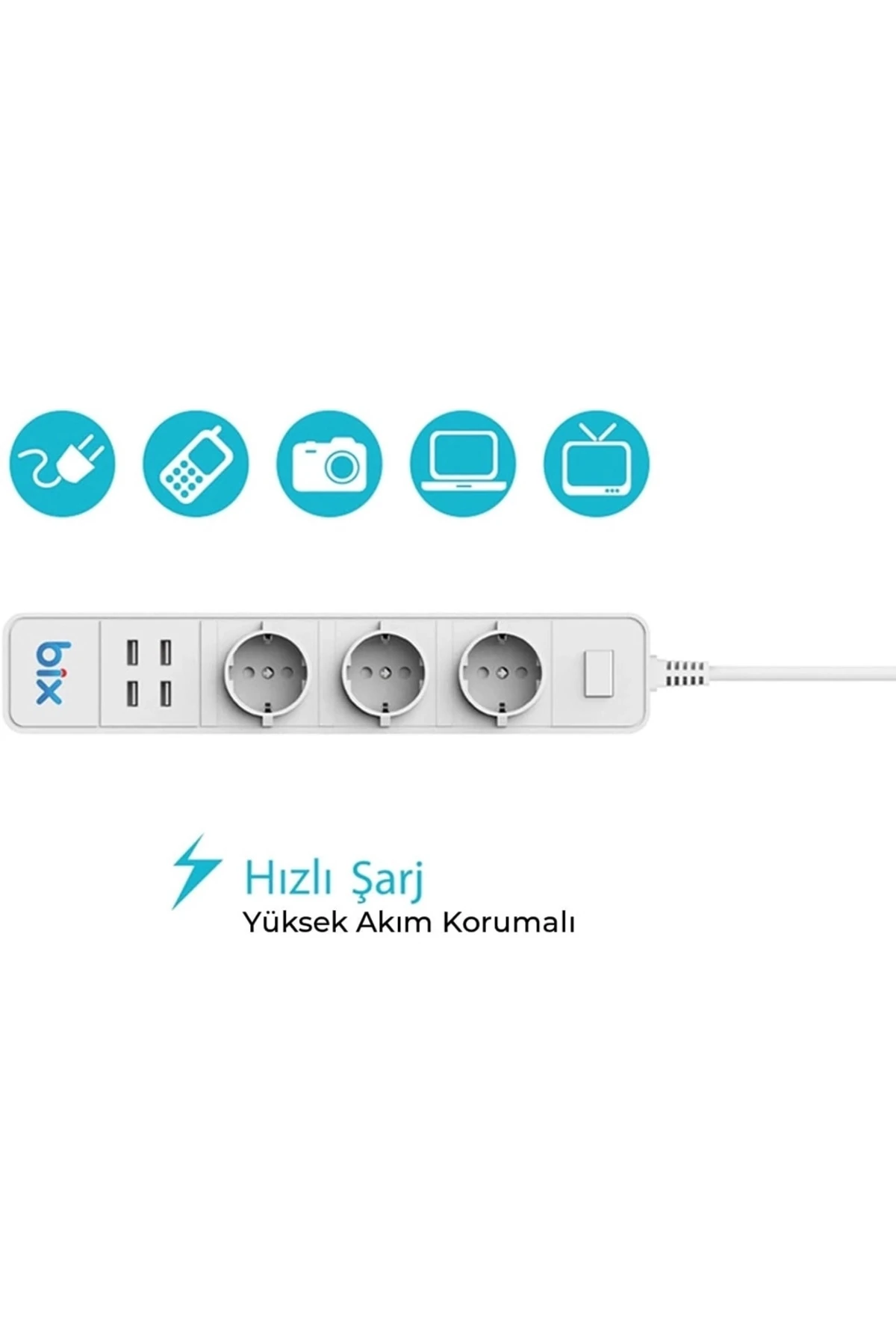 Art Vtn Bp-01 Wifi Yüksek Akım Korumalı Hızlı Şarj Özellikli Akıllı Priz Lab