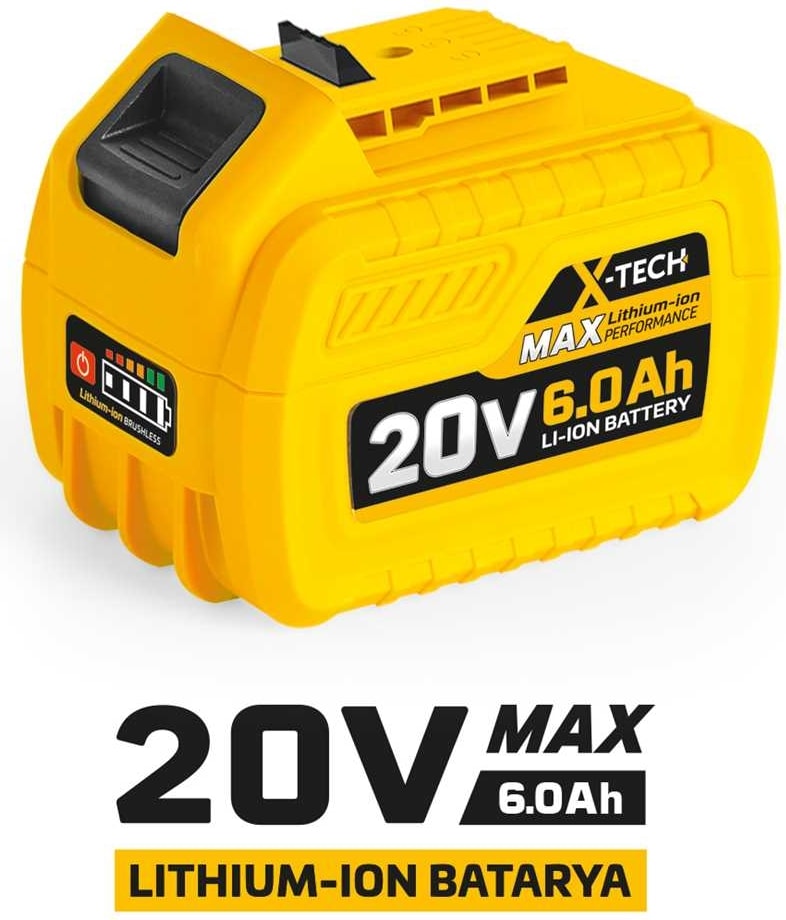 SGS 20 Volt Yedek Batarya(6.0AH)