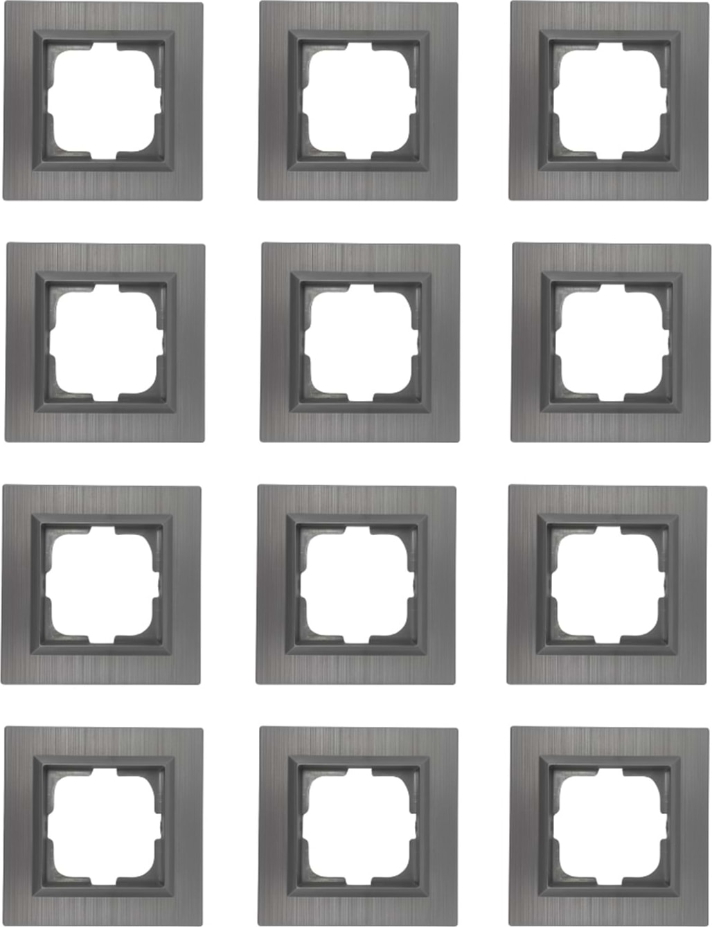 Quantum Gümüş 12 Adet Çerçeve