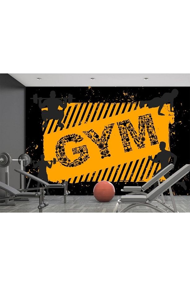 Fitness Spor Salonları Için Duvar Kağıdı