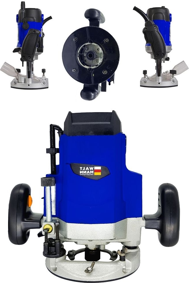 BOSCH Germany 2600 Watt Freze Formika Traşlama Makinesi 12MM - Mavi