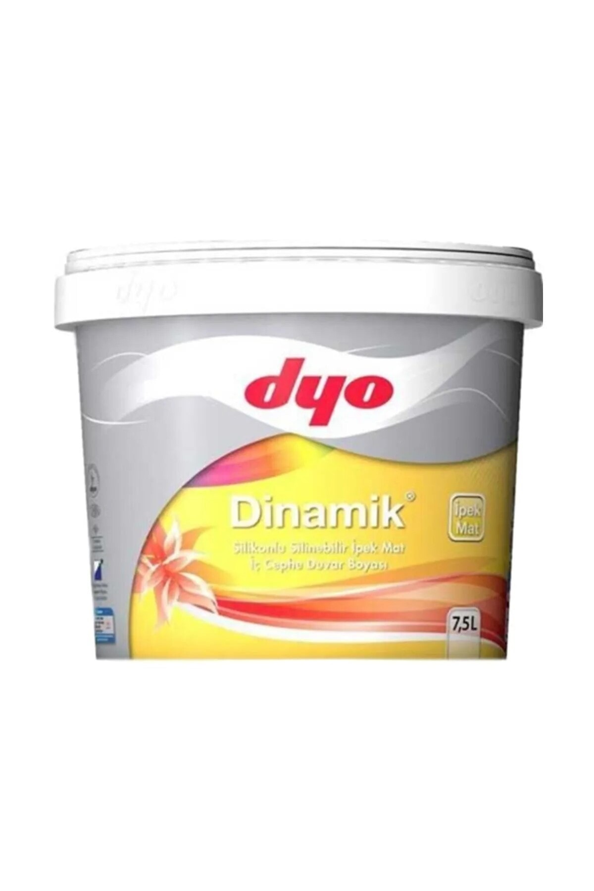DYO Dinamik Silikonlu Ipekmat Iç Cephe Boyası 7.5 lt.