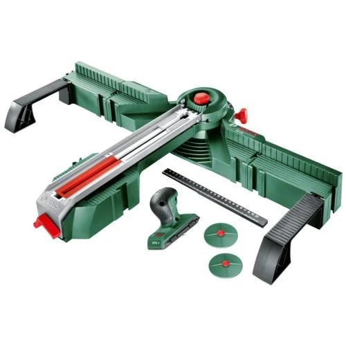 PLS 300 Dekupaj Testere + Fayans Kesme Tezgahı Seti