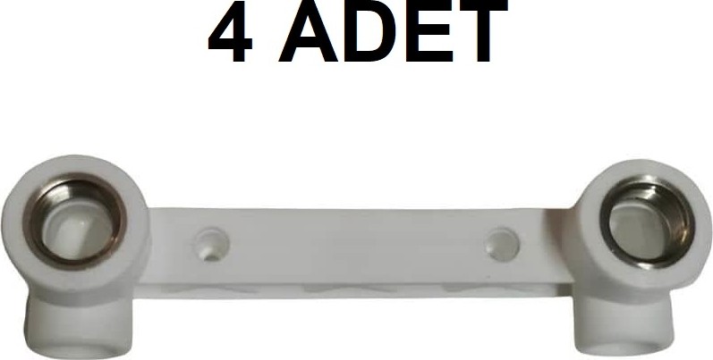 4 Adet Pp Özel Batarya Bağlantısı Şablonu / Çiftli 20*1/2"