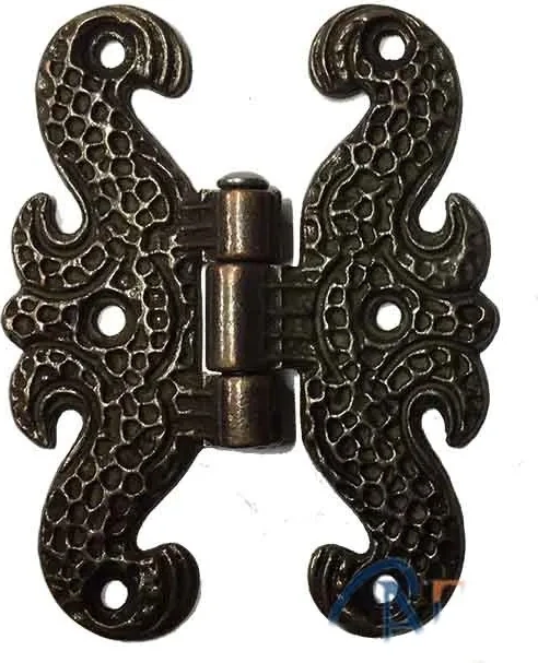 Zamak Kelebek Menteşe - Büyük, 50X67MM, Oksit, 1 Adet