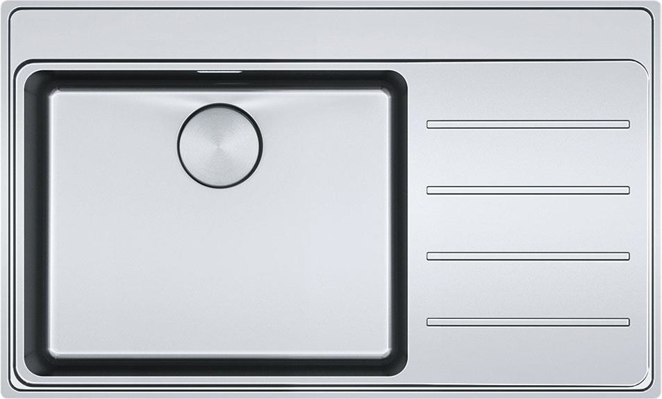 Myx 211-86 Tpl Sağ Damlalıklı Tezgah Üstü Yada Tezgaha Sıfır Inox Mythos Eviye